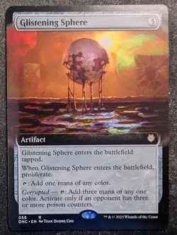Glistening Sphere - Extended - Commander Phyrexia All Will Be One (MTG) - Image 1