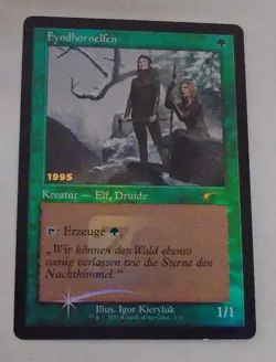 MAGIC THE FATHERING 30TH ANNIVERSARY FYNDHORNELFEN 1995 FOIL PROMO LOT OF 20 - Image 1