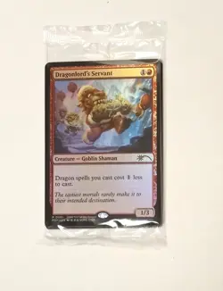 MAGIC DRAGONLORD'S SERVANT 2024 YEAR OF THE DRAGON FOIL PROMO LOT OF 8 SEALED - Image 1