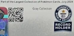 Pokemon Jigglypuff 2016 Fates Collide Reverse Holo CGC Auth Guinness Record - Image 3
