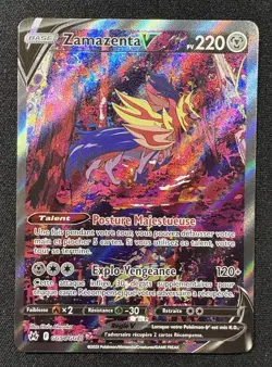 Carte Pokemon : Zamazenta V FA Alternatif 2023 Zenith Supreme GG54/GG70 NM 🇫🇷 - Image 1