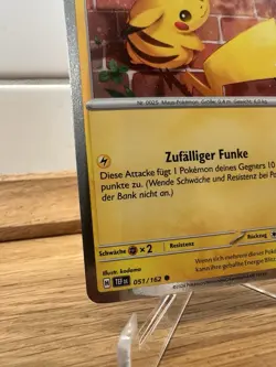 Pikachu 051/162 Promo Holo Pokemon Day / 30th Anniversary double SWIRL 🌀 DE NM - Image 5