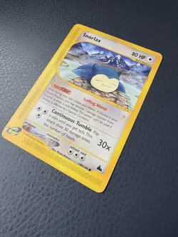 POKEMON SNORLAX 100/144 (SK 100) SKYRIDGE ENG RELAXO COMMON NON HOLO - Image 3