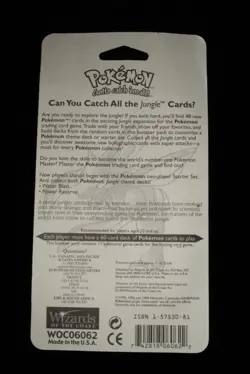 Pokemon 1999 Jungle Blister Pack Flareon SEALED - Image 2
