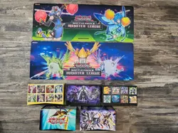 Yugioh Battle Pack 3 Monster League Playmat Herald Fairy Card Storage Boxes - Image 1