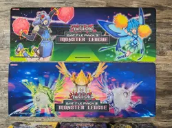 Yugioh Battle Pack 3 Monster League Playmat Herald Fairy Card Storage Boxes - Image 2