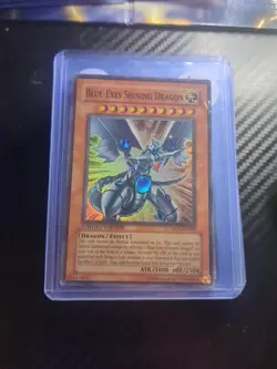 Yu-Gi-Oh! Blue-Eyes Shining Dragon MOV-EN001 Super Rare 2006 Konami - Image 1