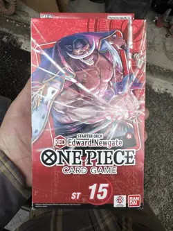 One Piece TCG: Edward Newgate Starter Deck ST-15 ENGLISH NIB - Image 1
