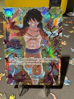 Monkey.D.Luffy OP09-119 (SEC) Emperors in the New World ONE PIECE CCG Japanese - Image 1