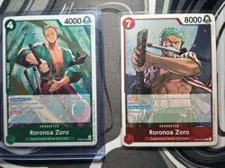 One Piece CCG Roronoa Zoro Lot Of 2 - Image 1