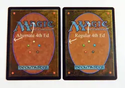 Alt 4th Edition ~ Crusade ~ Ultra Rare Banned Card MTG Misprint Oddity - Image 3