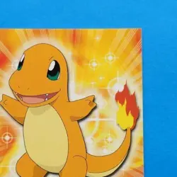 TV Animation 04 Glumanda Non-Holo, Blue Logo, Pokemon Karte Topps Series 1, 1999 - Image 3