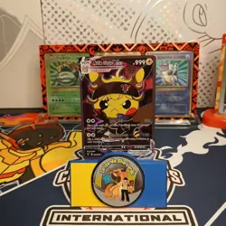 SALE! | Asta Pikachu | Radiant Cosplay Pikachu Pokemon Cards | #1 | Read Descr. - Image 1