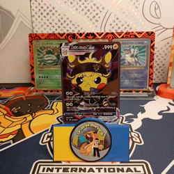 SALE! | Asta Pikachu | Radiant Cosplay Pikachu Pokemon Cards | #1 | Read Descr. - Image 2