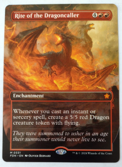Rite of the Dragoncaller (Borderless) - Foundations (FDN) - EN - M 0331 - Image 1