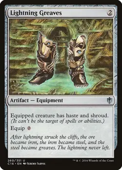 ~1x Lightning Greaves x1 ~NM~ C16 Magic the Gathering MtG~ - Image 1