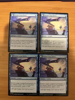 Boomerang Basics #46 U - 4x Playset - MTG Avatar: The Last Airbender TLA NM - Image 1