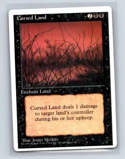 Fourth Edition #98 Cursed Land - Image 1