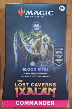 Blood Rites MTG Commander Deck Sealed Lost Caverns of Ixalan Magic the Gathering - Image 1