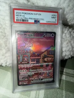 POKEMON MEW EX 151 ULTRA PREMIUM COLLECTION BLACK STAR PROMO #053 - PSA MINT 9 - Image 1