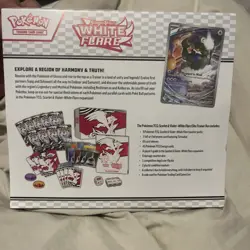 Pokemon TCG Scarlet Violet White Flare Elite Trainer Box Factory Sealed New - Image 3
