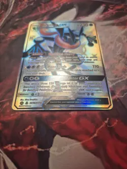 Greninja GX SV56/SV94 Hidden Fates: Shiny Vault Shiny Holo Rare Pokemon TCG MP - Image 3