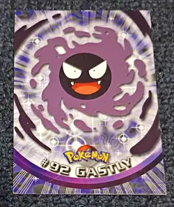 Pokemon TOPPS Gastly Haunter Gengar LP set Of 3 Vintage - Image 3