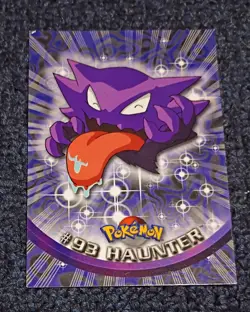 Pokemon TOPPS Gastly Haunter Gengar LP set Of 3 Vintage - Image 5