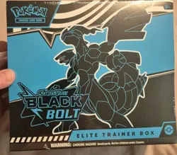 Pokemon TCG Scarlet & Violet Black Bolt Elite Trainer Box English 2025 Zekrom - Image 1