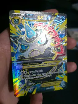 Pokemon TCG Mega Glalie EX Full Art XY Breakthrough Card 156/162 - Image 4