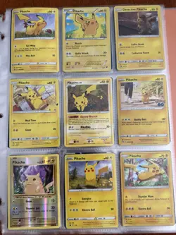Pokemon 115 Pokemon TCG Trading Cards Collection - Binder Lot HP/DMG 636996769661 - Image 1