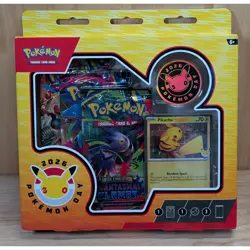 Pokemon Day 2026 Collection Phantasmal Flames 30th Anniversary Pikachu Promo Box - Image 2