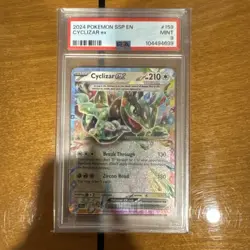 2024 Pokemon SSP En Cyclizar Ex #159 Rare PSA 9 Mint - Image 1