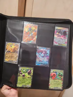 Vault x, Blue 12-Pocket Exo-Tec Zip Binder XL 624, TCG, Pokemon (Cards Included) - Image 2