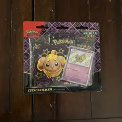 BRAND NEW Pokemon TCG: Paldean Fates Tech Sticker Collection – Fidough - Image 1