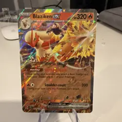 Pokemon TCG Blaziken EX 024/159 Holo Double Rare Sv09: Journey Together - Image 1