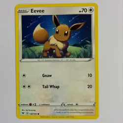 Eevee 130/185 Common Vivid Voltage Pokemon Near Mint - Image 1
