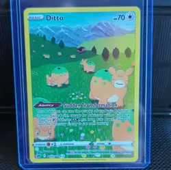 Pokemon Ditto GG22/GG70 Crown Zenith Galarian Gallery Ultra Rare Holo 70 HP - Image 1