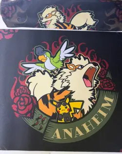 Pokemon Worlds 2025 Anaheim Exclusive Play Mat Arcanine *BRAND NEW* - Image 2