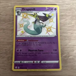 Pokemon - Dragapult - SV062/SV122 - Shining Fates - Shiny - Image 1