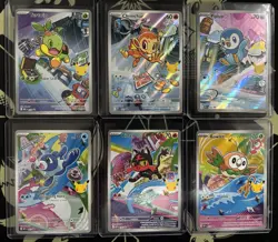 Pokemon First Partner Illustration 30th Collection Promo Lot of 6 Cards - Image 1