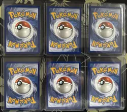 Pokemon First Partner Illustration 30th Collection Promo Lot of 6 Cards - Image 2