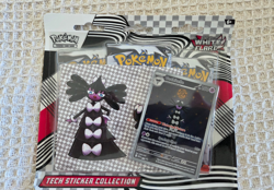 Pokemon TCG White Flare Tech Sticker 3 Pack Blister | New & Sealed - Image 1
