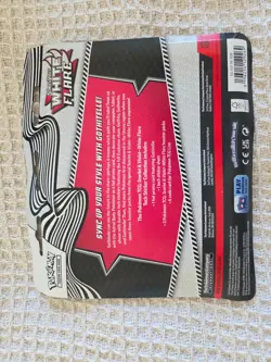 Pokemon TCG White Flare Tech Sticker 3 Pack Blister | New & Sealed - Image 4