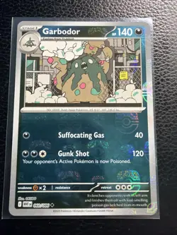 Garbodor (MASTER BALL Pattern) Holo Pokemon TCG SV: White Flare 060/086 - NM - Image 1