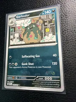 Garbodor (MASTER BALL Pattern) Holo Pokemon TCG SV: White Flare 060/086 - NM - Image 2