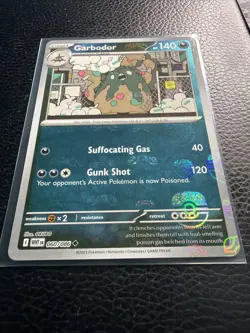 Garbodor (MASTER BALL Pattern) Holo Pokemon TCG SV: White Flare 060/086 - NM - Image 3