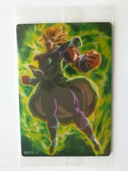 [SC] ya56 Dragon Ball Card Wafer Unlimited3 No.18 Super Saiyan Broly R - Image 1