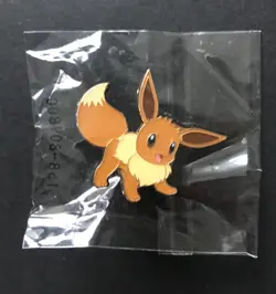 Eevee Pin Badge Pokemon Metal 2021 Evolving Skies Centre ETB Elite Trainer NEW - Image 1