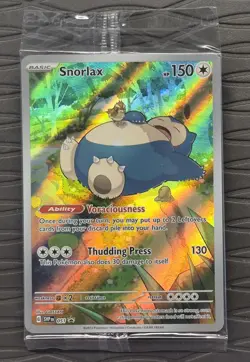 Snorlax SVP EN 051 Black Star Promo Scarlet & Violet Pokemon 151 Card SEALED - Image 1